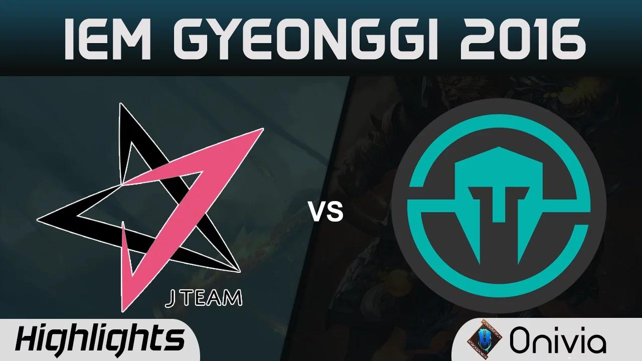 JT vs IMT Highlights IEM Gyeonggi 2016 D1 J Team vs Immortals thumbnail