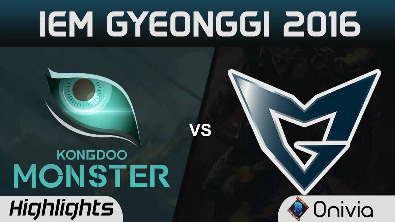 KDM vs SSG Highlights Game 2 IEM Gyeonggi 2016 D5 Finals Kongdoo Monster vs Samsung thumbnail