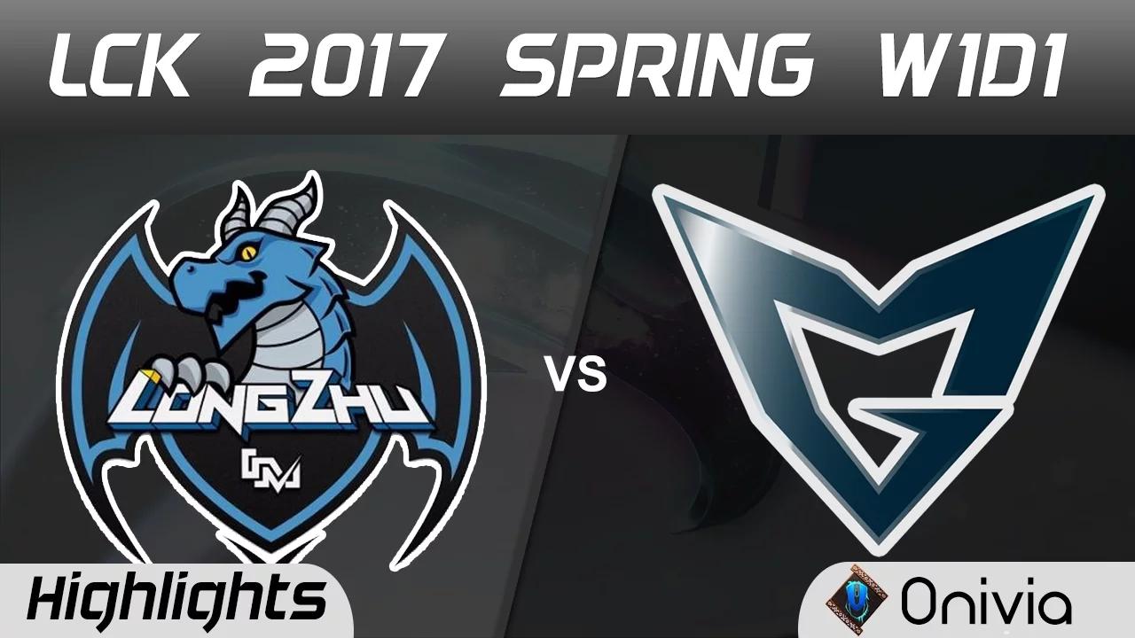 LZ vs SSG Highlights Game 1 LCK Spring 2017 W1D1 Longzhu vs Samsung Galaxy thumbnail