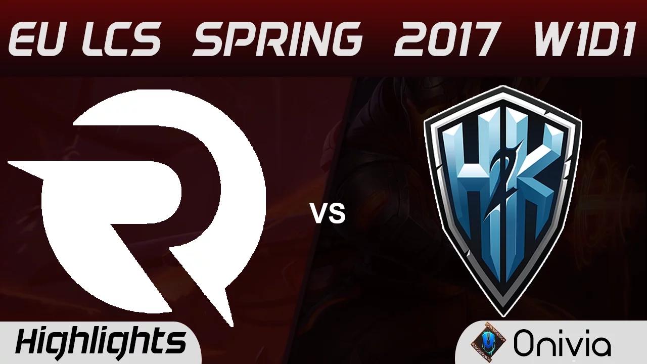 OG vs H2K Highlights Game 2 EU LCS Spring 2017 W1D1 Origen vs H2K Gaming thumbnail