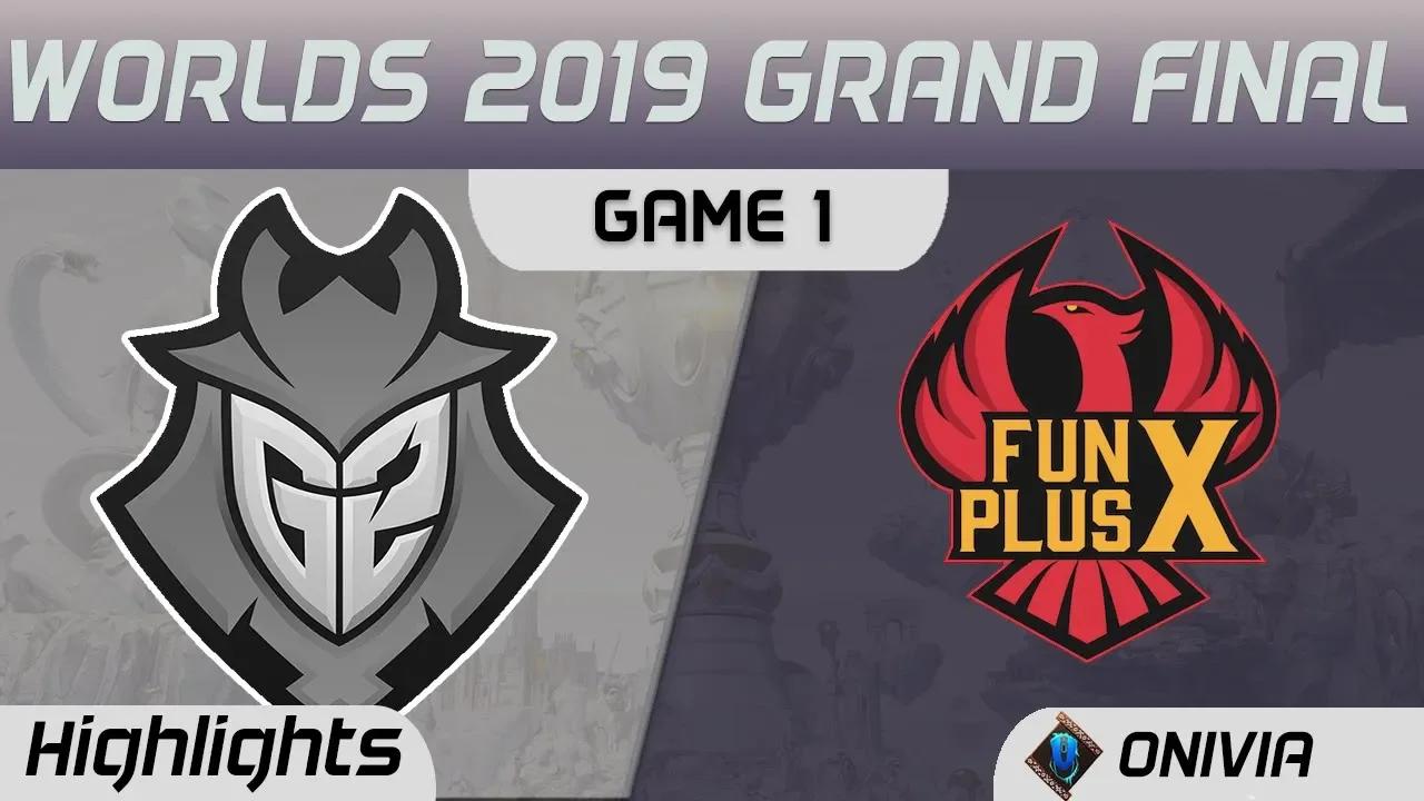 G2 vs FPX Highlights Game 1 Worlds 2019 Grand Final G2 Esports vs FunPlus Phoenix by Onivia thumbnail