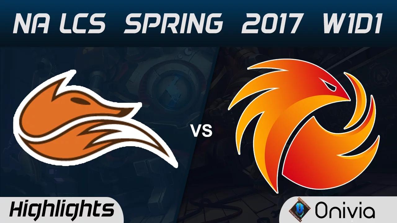 FOX vs P1 Highlights Game 1 NA LCS Spring 2017 W1D1 Echo Fox vs Phoenix1 thumbnail