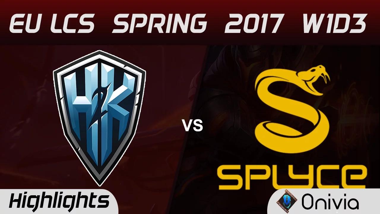 H2K vs SPY Highlights Game 1 EU LCS Spring 2017 W1D3 H2K Gaming vs Splyce thumbnail