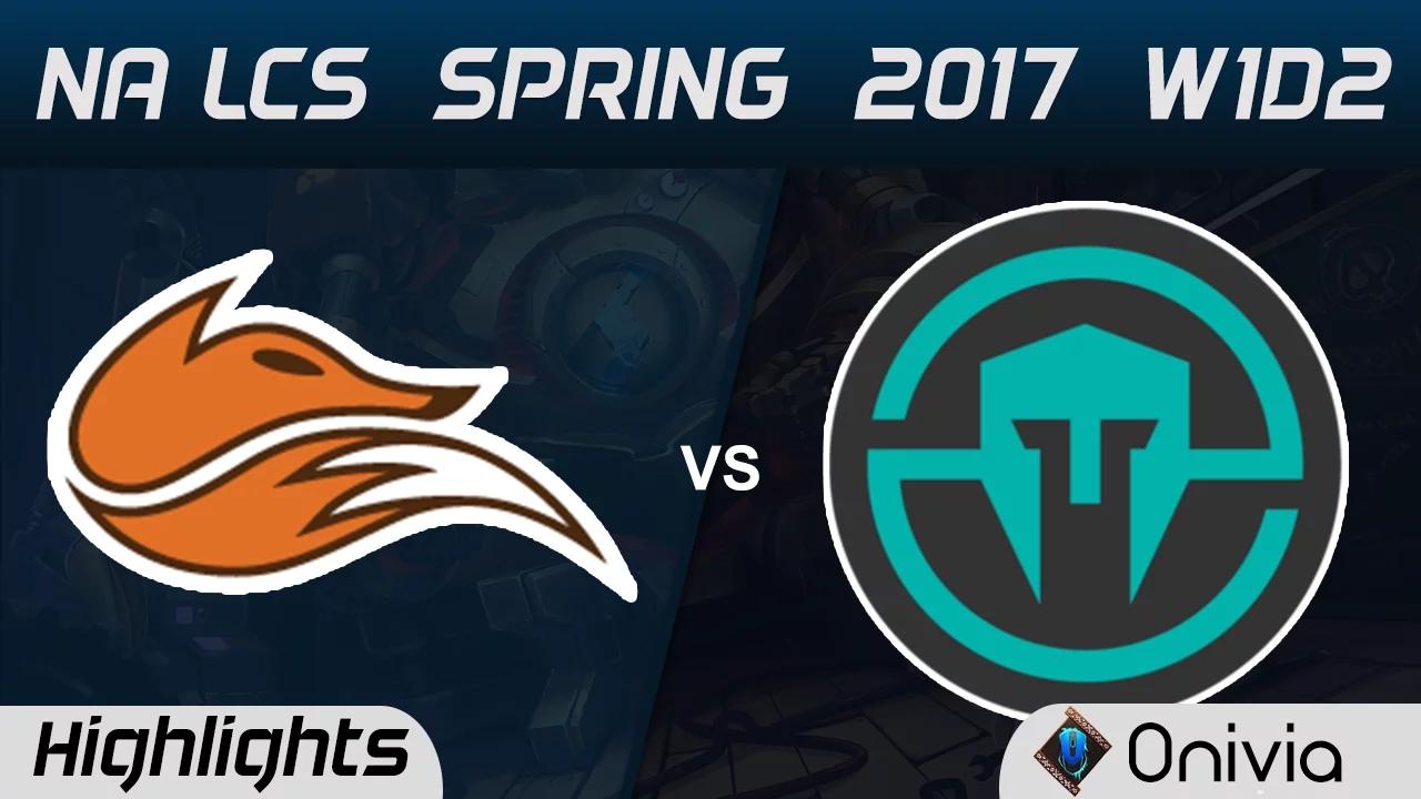 FOX vs IMT Highlights Game 2 NA LCS Spring 2017 W1D2 Echo Fox vs Immortals thumbnail