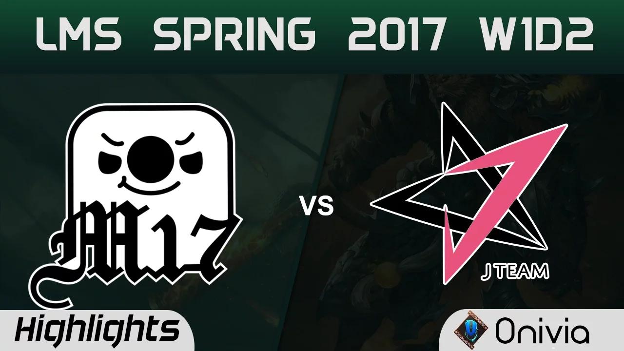 M17 vs JT Highlights Game 1 LMS Spring 2017 W1D2 Machi Esports vs J Team thumbnail