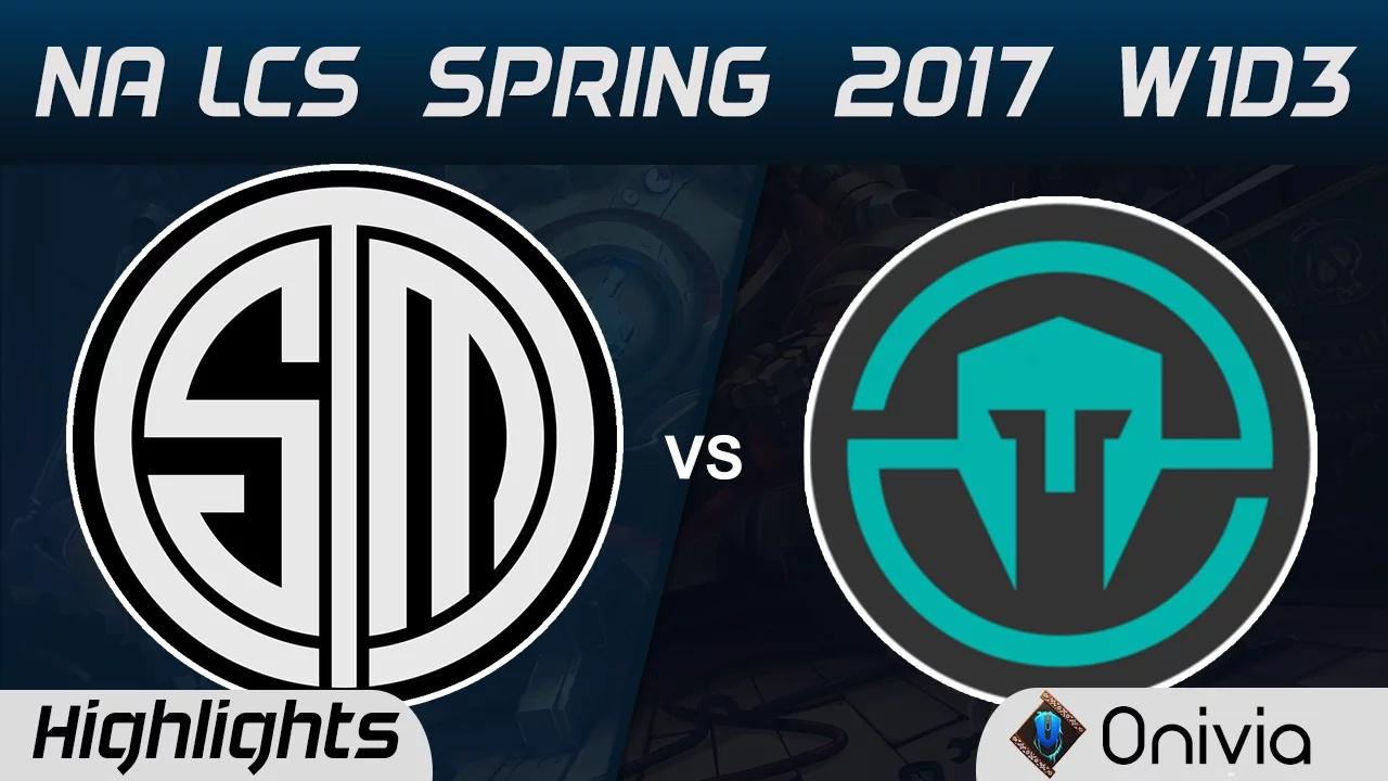 TSM vs IMT Highlights Game 1 NA LCS Spring 2017 W1D3 Team Solo Mid vs Immortals thumbnail