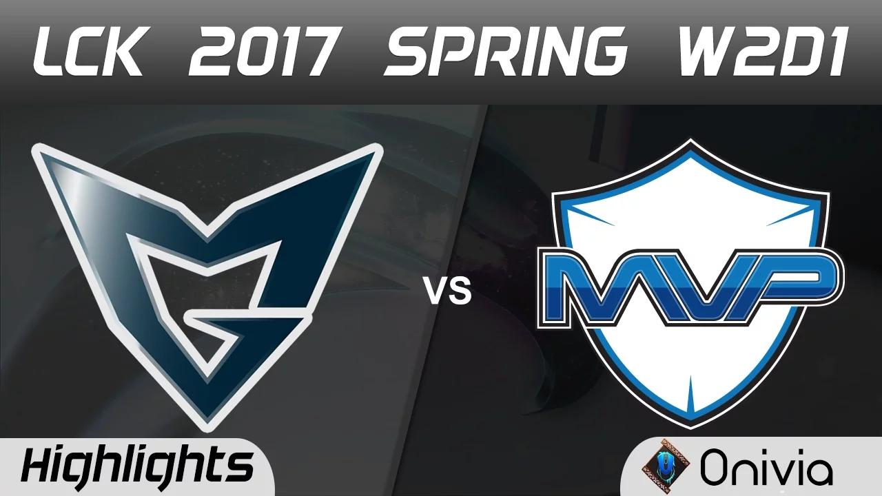 SSG vs MVP Highlights Game 1 LCK Spring 2017 W2D1 Samsung Galaxy vs MVP thumbnail