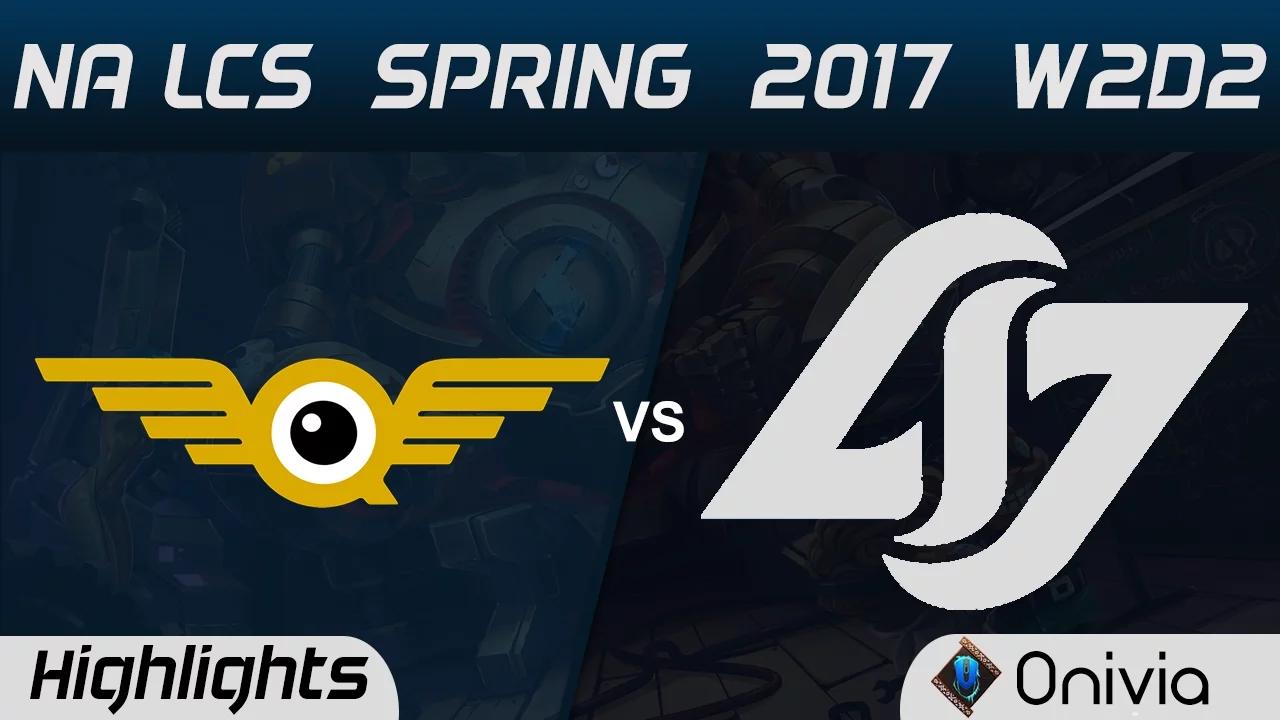 FLY vs CLG Highlights Game 1 NA LCS Spring 2017 W2D1 FlyQuest vs Counter Logic Gaming thumbnail