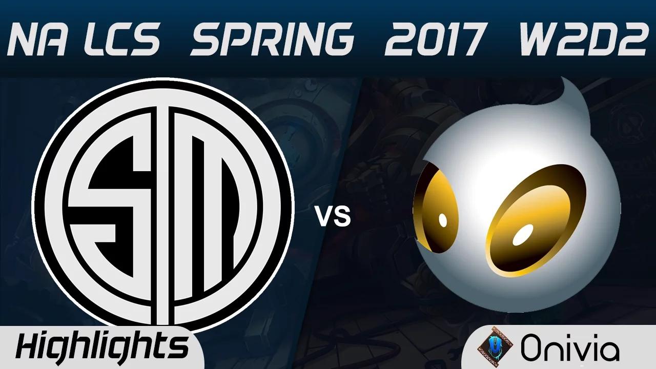 TSM vs DIG Highlights Game 2 NA LCS Spring 2017 W2D1 Team Solo Mid vs Dignitas thumbnail