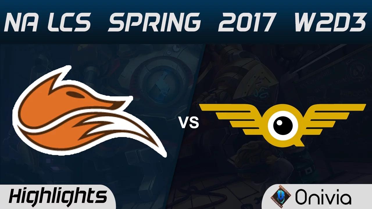 FOX vs FLY Highlights Game 1 NA LCS Spring 2017 W2D3 Echo Fox vs FlyQuest thumbnail