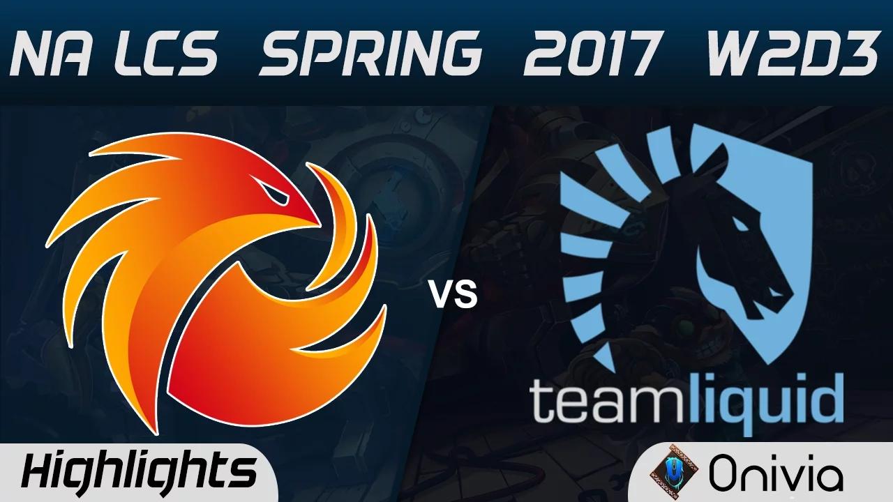 P1 vs TL Highlights Game 2 NA LCS Spring 2017 W2D3 Phoenix1 vs Team Liquid thumbnail