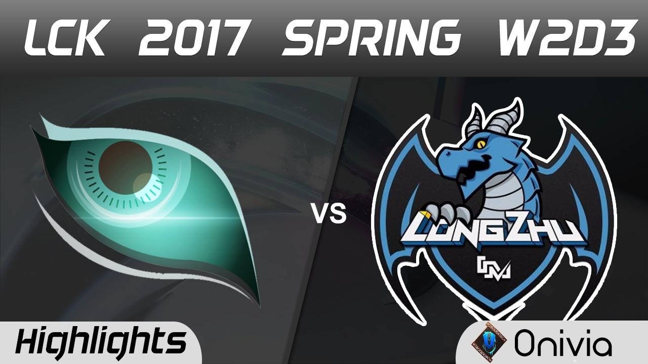 KDM vs LZ Highlights Game 1 LCK Spring 2017 W3D1 Kongdoo Monster vs Longzhu thumbnail