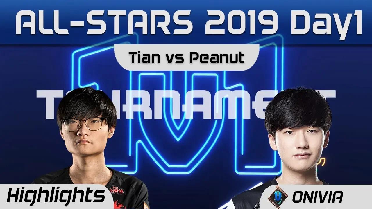 Tian vs Penaut 1v1 Highlights LoL All Stars 2019 Round 1 By Onivia thumbnail