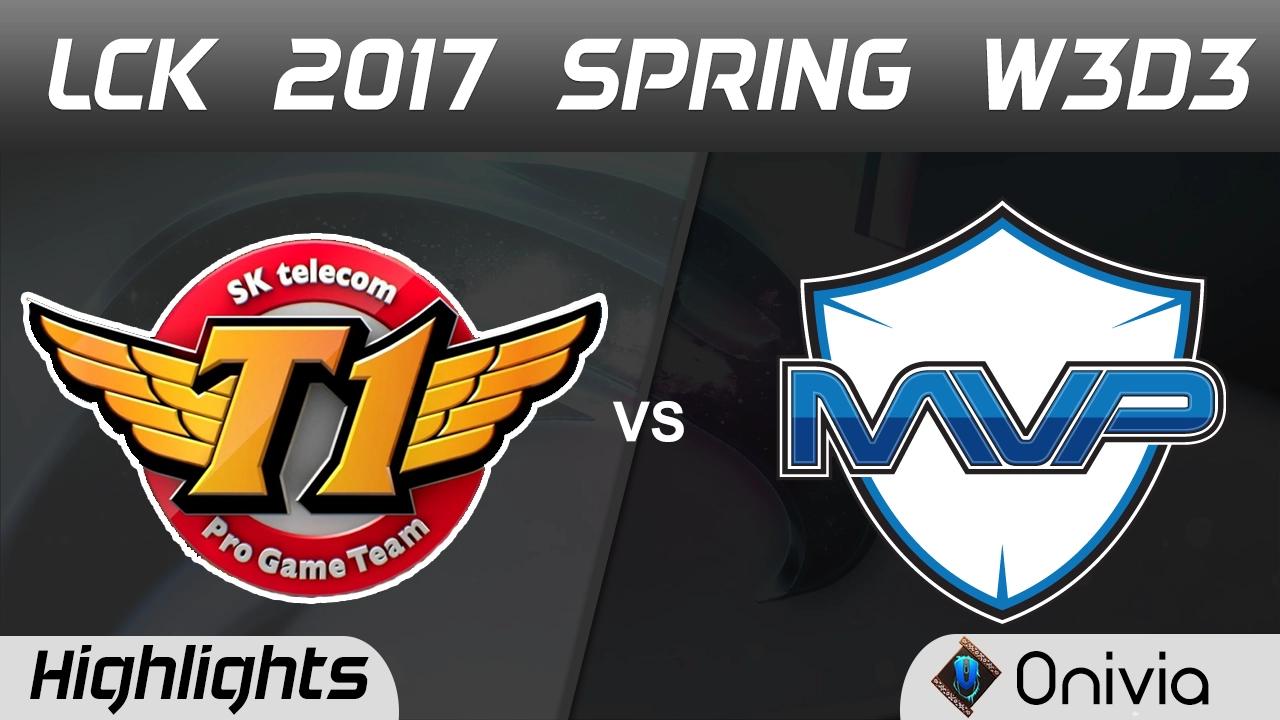 SKT vs MVP Highlights Game 2 LCK Spring 2017 W3D3 SK Telecom T1 vs MVP thumbnail