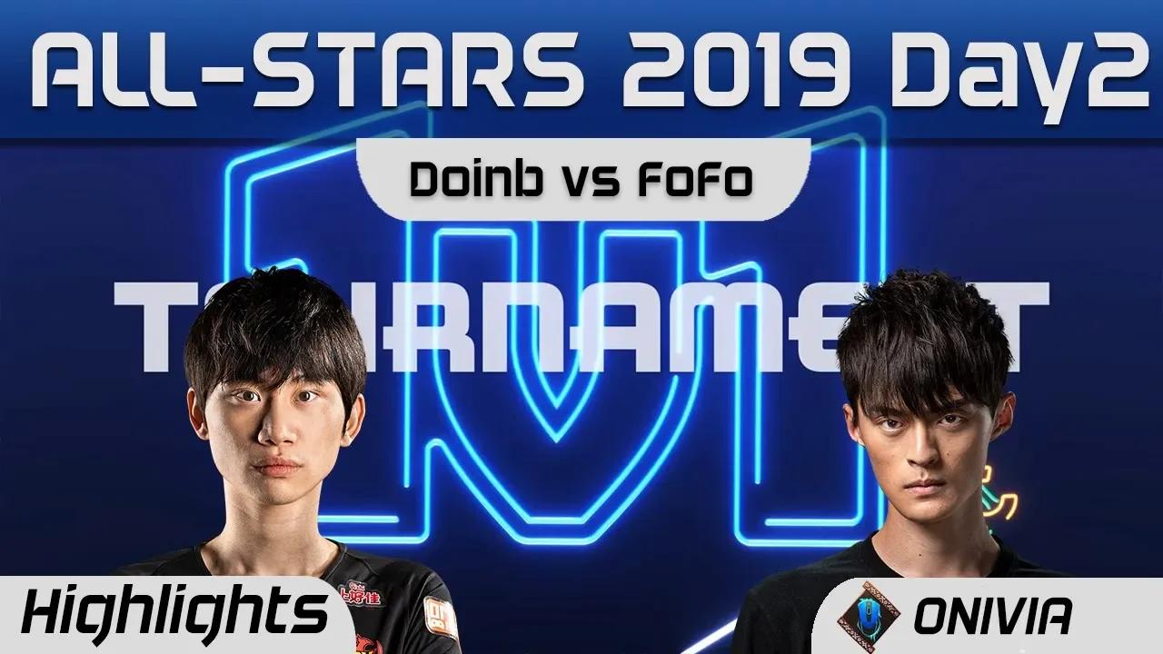 Doinb vs FoFo 1v1 Highlights LoL All Stars 2019 Round 1 By Onivia thumbnail