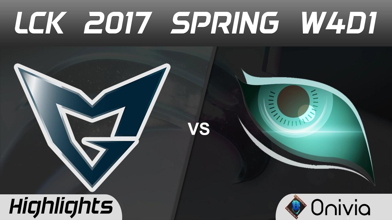 SSG vs KDM Highlights Game 1 LCK Spring 2017 W4D1 Samsung vs Kongdoo Monster thumbnail