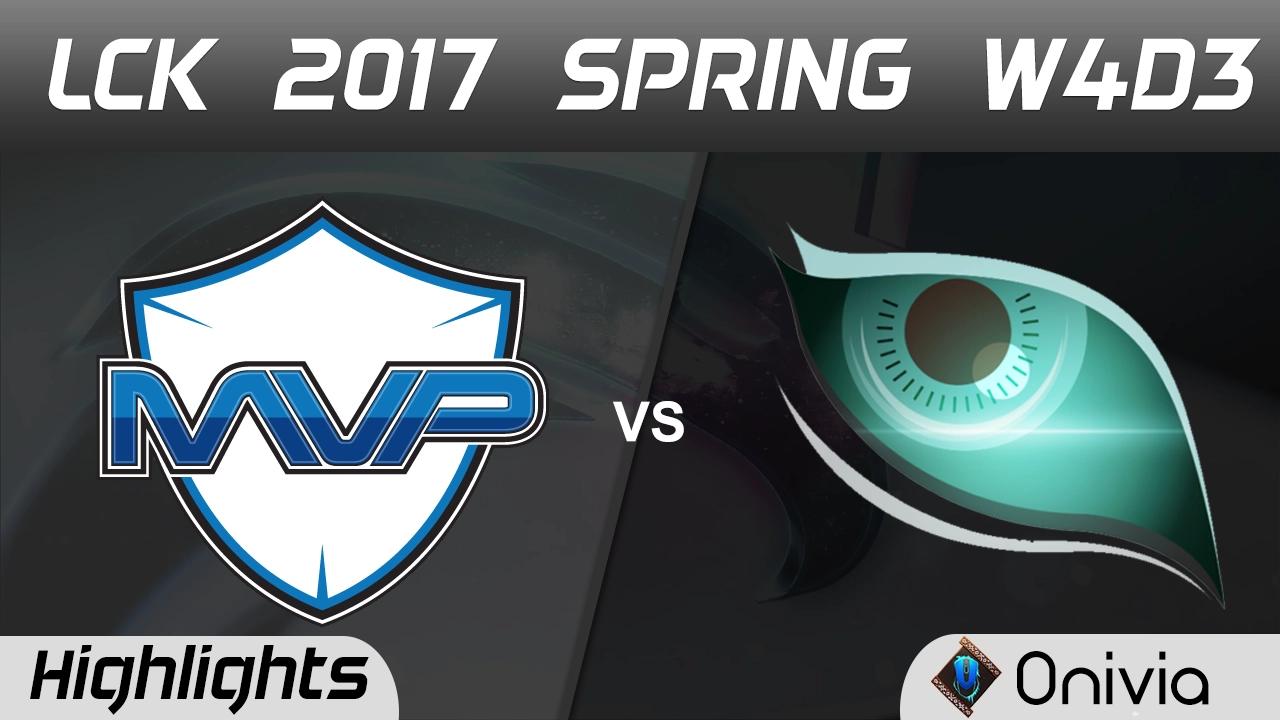 MVP vs KDM Highlights Game 1 LCK Spring 2017 W4D3 MVP vs Kongdoo Monster thumbnail