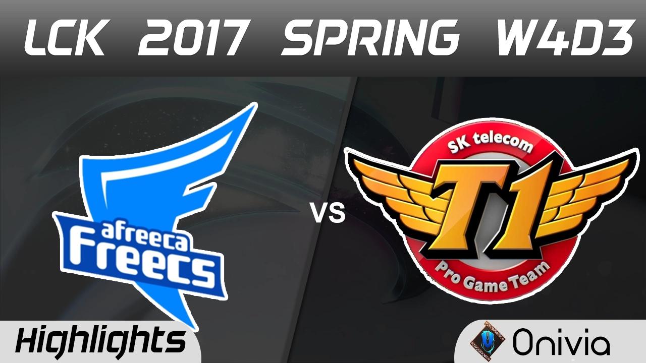 AFS vs SKT Highlights Game 2 LCK Spring 2017 W4D3 Afreeca Freecs vs SK Telecom T1 thumbnail