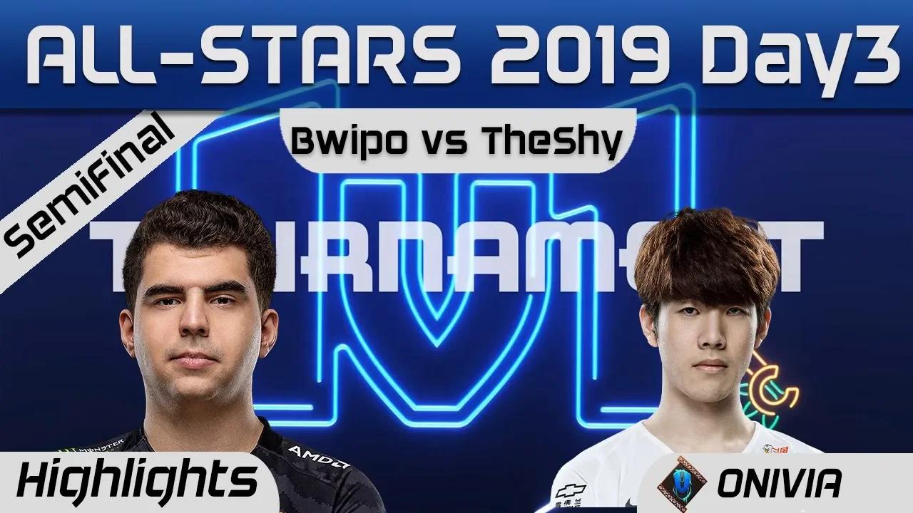 TheShy vs Bwipo 1v1 Semifinal Highlights LoL All Stars 2019 By Onivia thumbnail