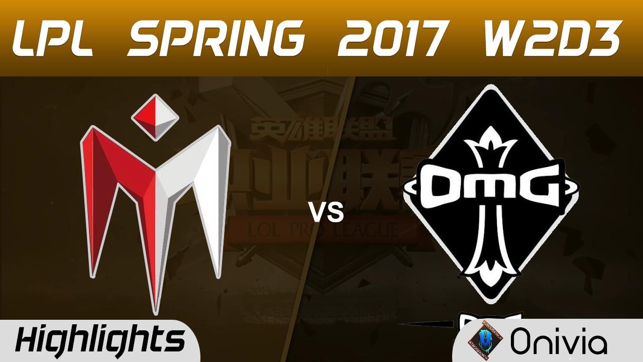 IM vs OMG Highlights Game 1 LPL Spring 2017 W2D3  I May vs OMG thumbnail