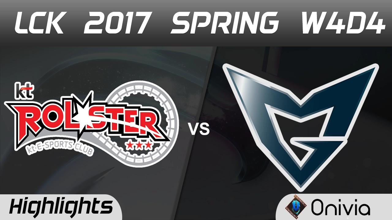 KT vs SSG Highlights Game 1 LCK Spring 2017 W4D4 KT Rolster vs Samsung thumbnail