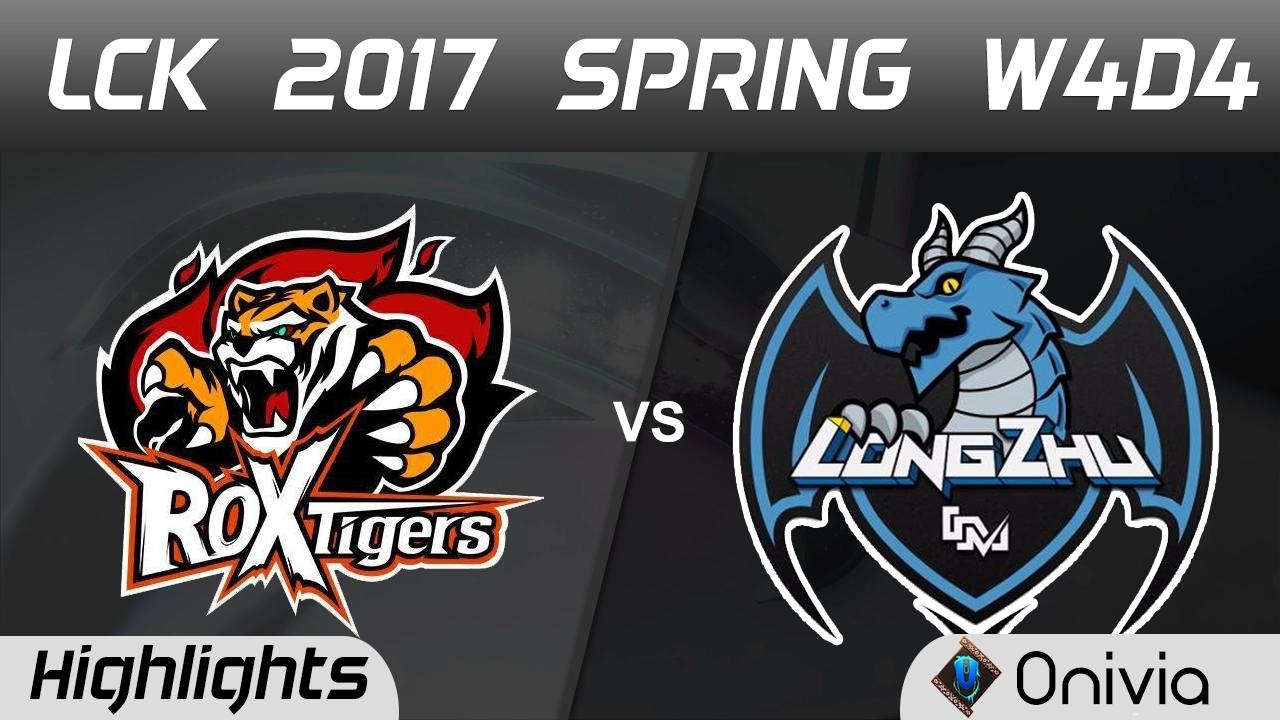 ROX vs LZ Highlights Game 1 LCK Spring 2017 W4D4 ROX Tigers vs Longzhu thumbnail