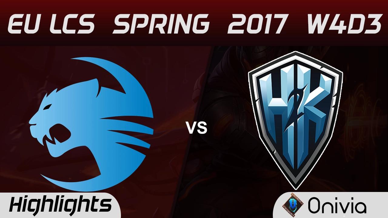 ROC vs H2K Highlights Game 1 EU LCS Spring 2017 W4D3 Roccat vs H2K Gaming thumbnail