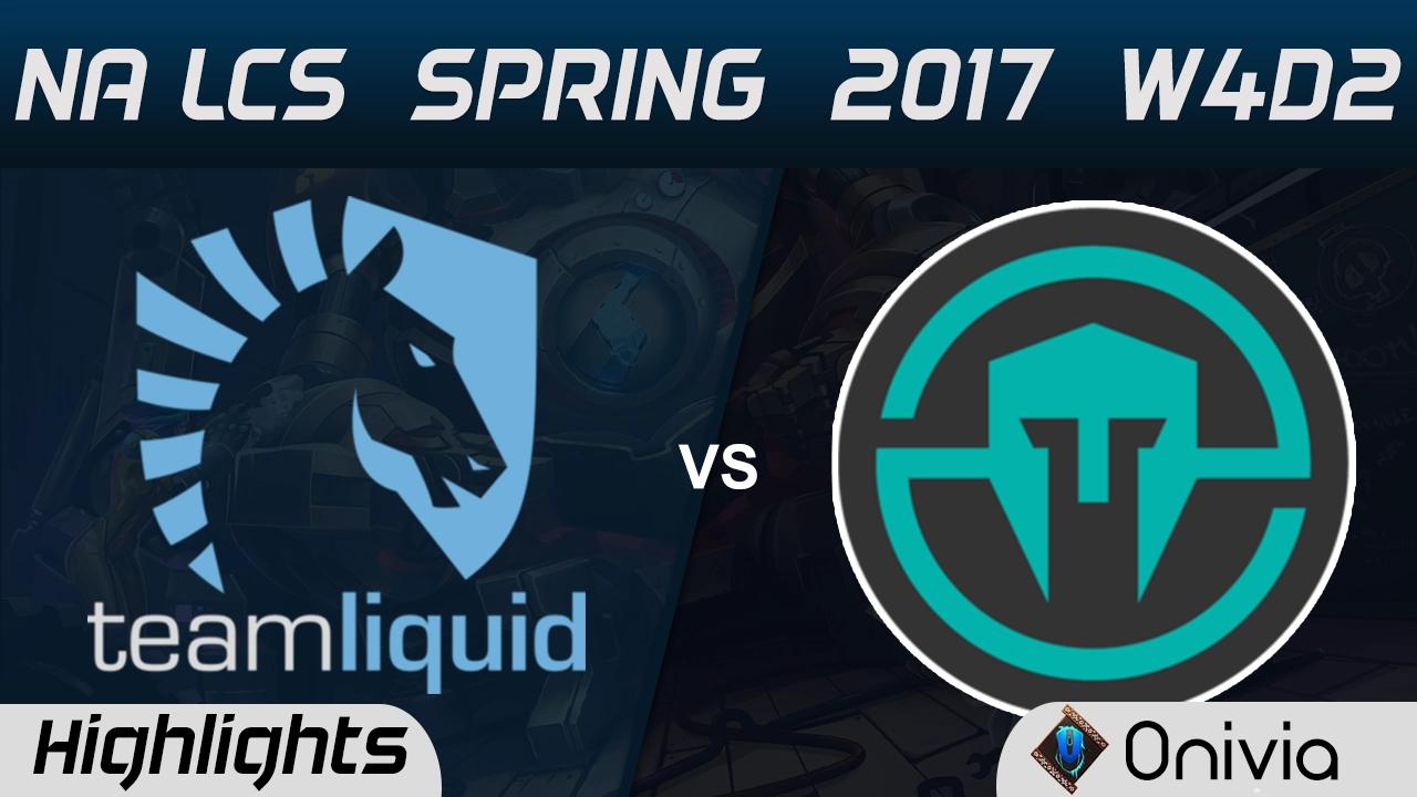 TL vs IMT Highlights Game 1 NA LCS Spring 2017 W4D2 Team Liquid vs Immortals thumbnail