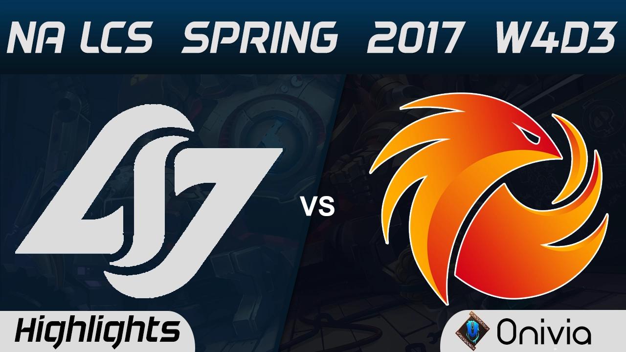 CLG vs P1 Highlights Game 2 NA LCS Spring 2017 W4D3 Counter Logic Gaming vs Phoenix1 thumbnail