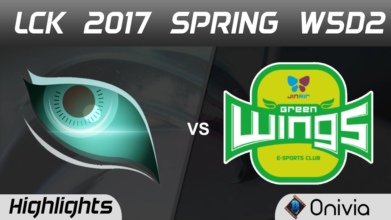 KDM vs JAG Highlights Game 1 LCK Spring 2017 W5D2 Kongdoo Monster vs Jin Air Green Wings thumbnail