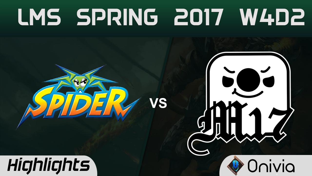 WS vs M17 Highlights Game 1 LMS Spring 2017 W4D2 Wayi Spider vs Machi Esports thumbnail