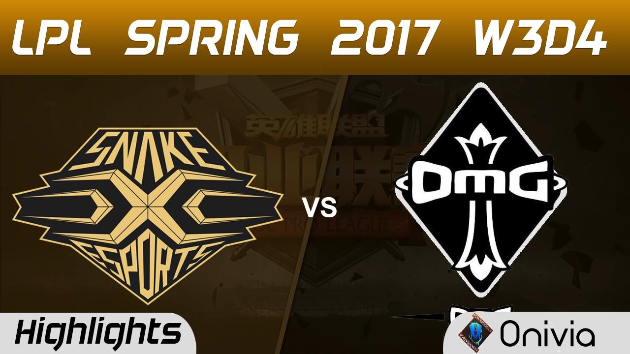 SS vs OMG Highlights Game 1 LPL Spring 2017 W3D4 Snake vs OMG thumbnail