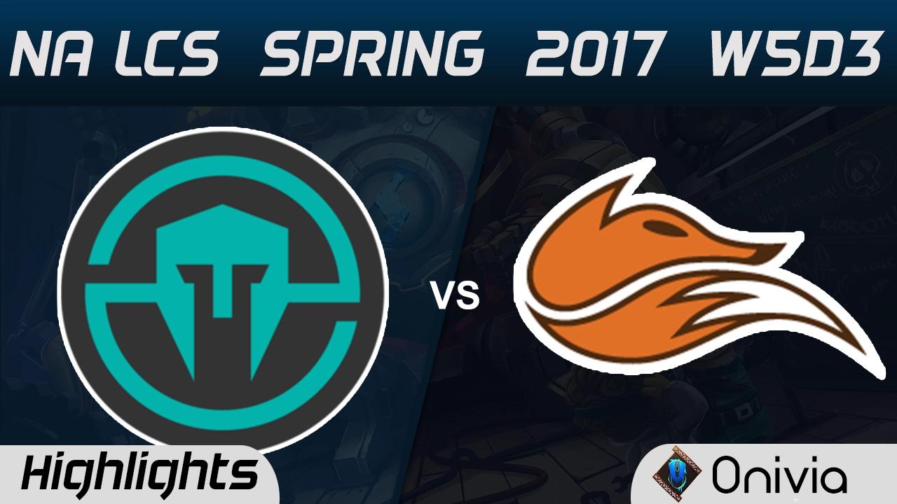 IMT vs FOX Highlights Game 1 NA LCS Spring 2017 W5D3 Immortals vs Echo Fox thumbnail