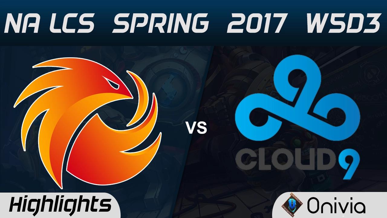 P1 vs C9 Highlights Game 1 NA LCS Spring 2017 W5D3 Phoenix1 vs Cloud9 thumbnail