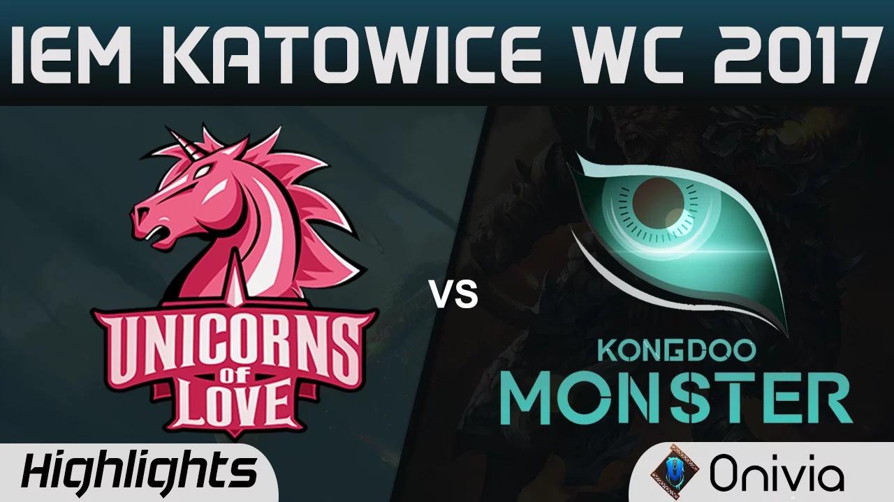 UOL vs KDM Highlights IEM Katowice 2017 WC Unicorns of Love vs Kongdoo Monster thumbnail