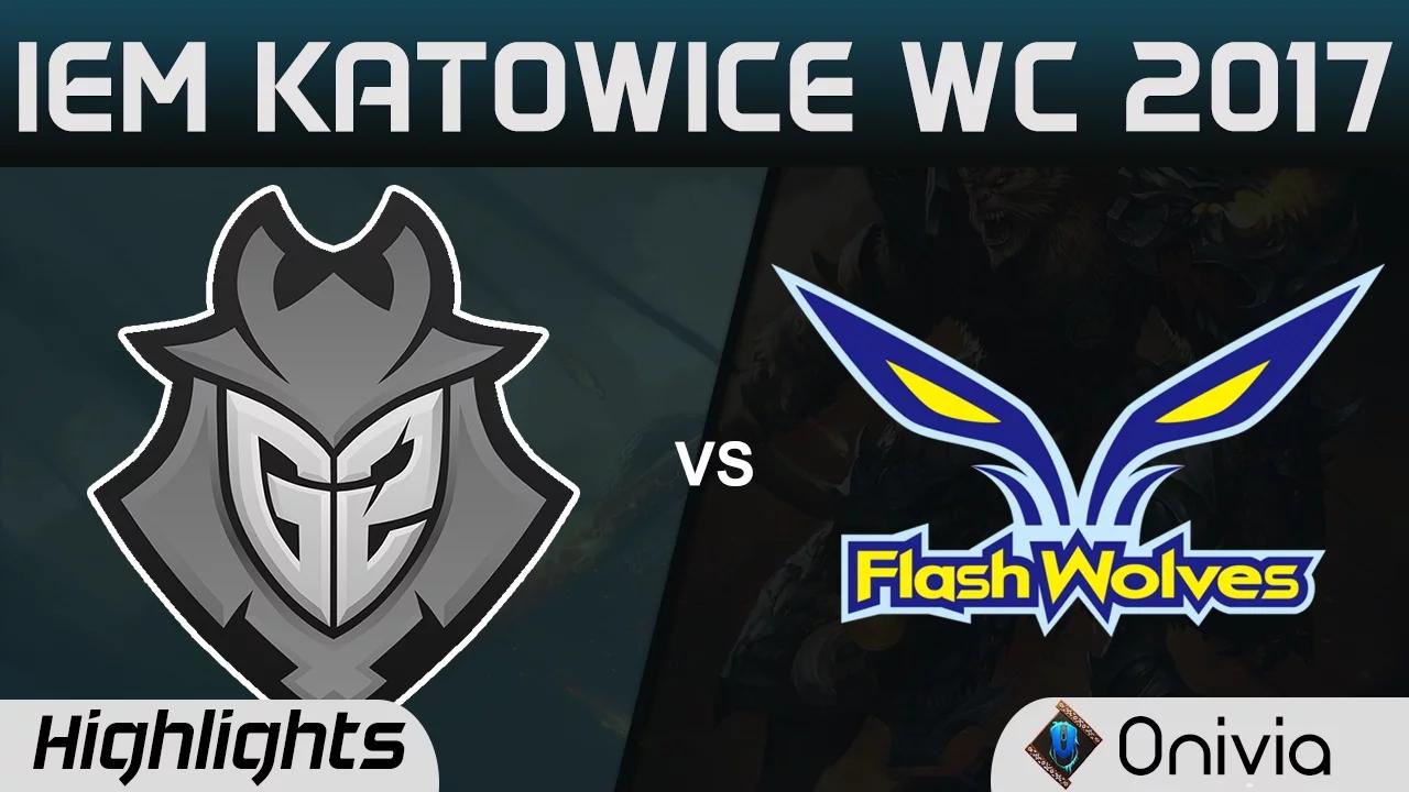 G2 vs FW Highlights IEM Katowice 2017 WC G2 Esports vs Flash Wolves thumbnail