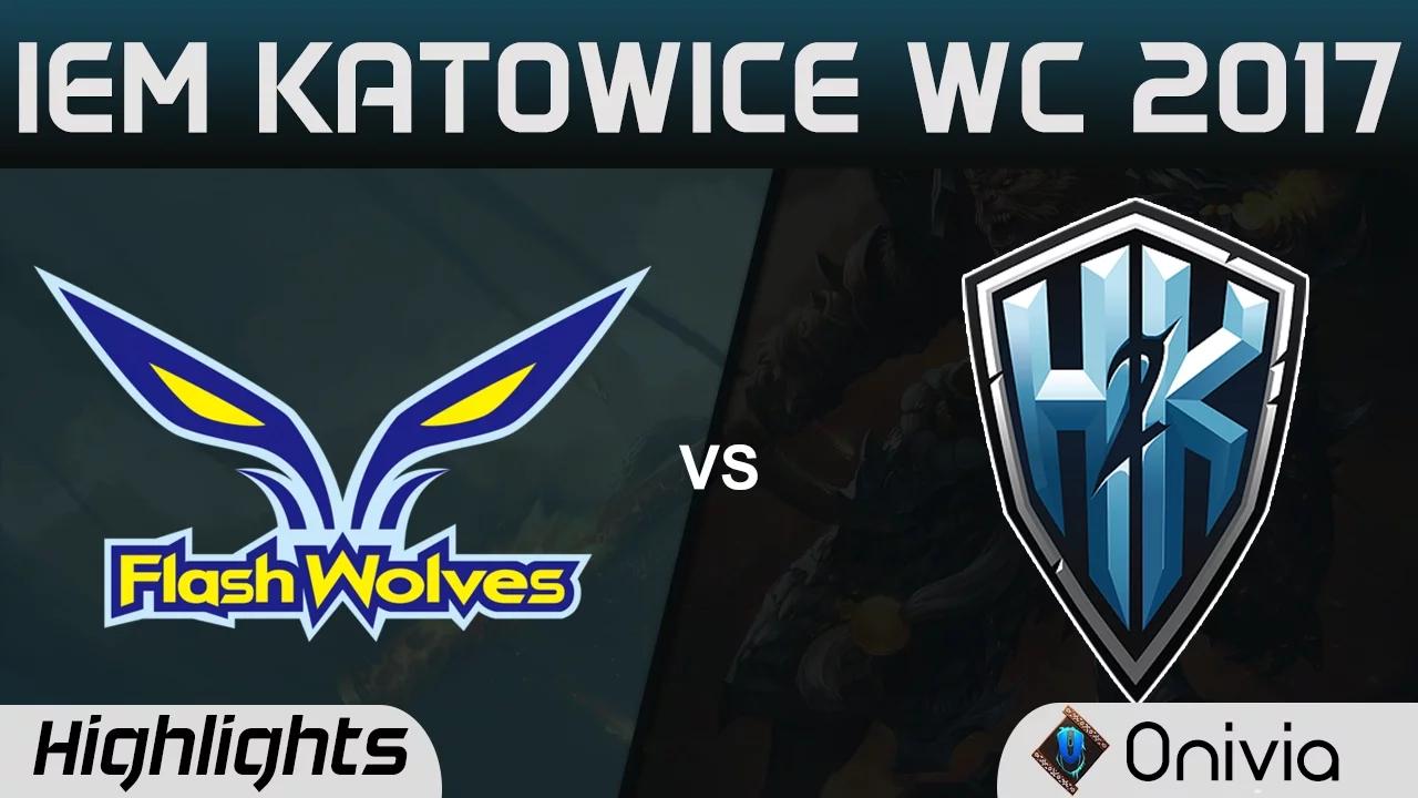 H2K vs FW Highlights Game 1 IEM Katowice 2017 D4 H2K Gaming vs Flash Wolves thumbnail