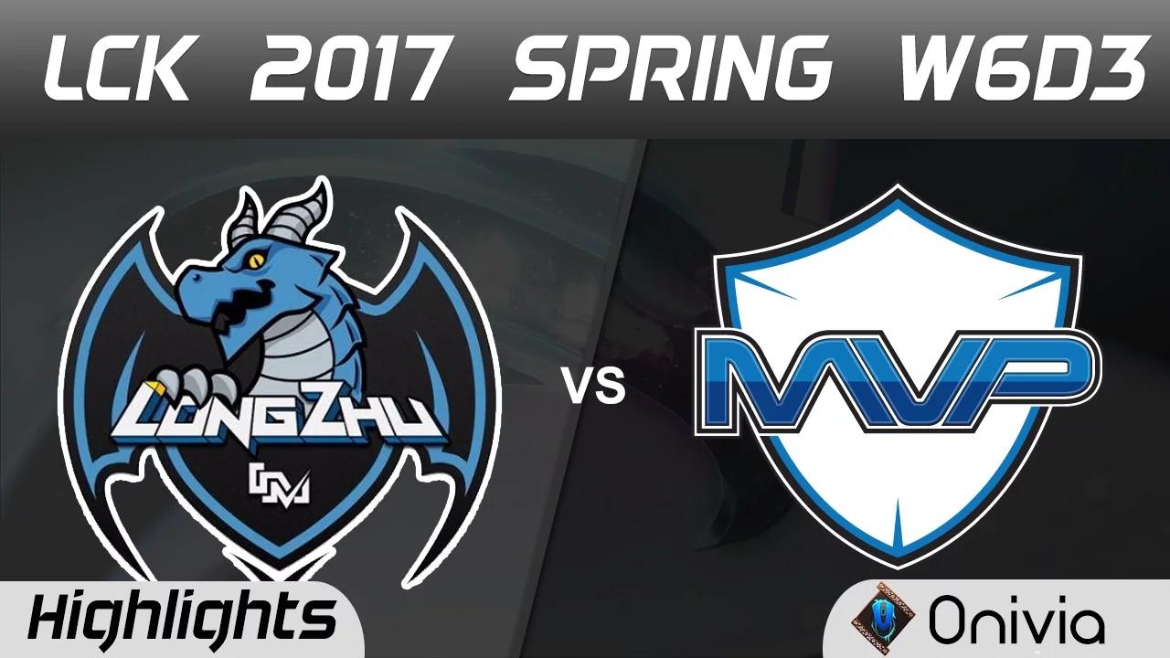 LZ vs MVP Highlights Game 1 LCK Spring 2017 W6D3 Longzhu vs MVP thumbnail