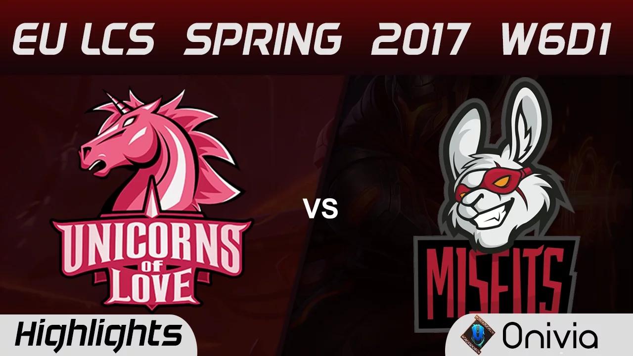 UOL vs MSF Highlights Game 2 EU LCS Spring 2017 W6D1 Unicorns of Love vs Misfits thumbnail