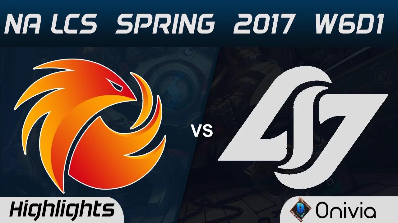 P1 vs CLG Highlights Game 2 NA LCS Spring 2017 W6D1 Phoenix1 vs Counter Logic Gaming thumbnail