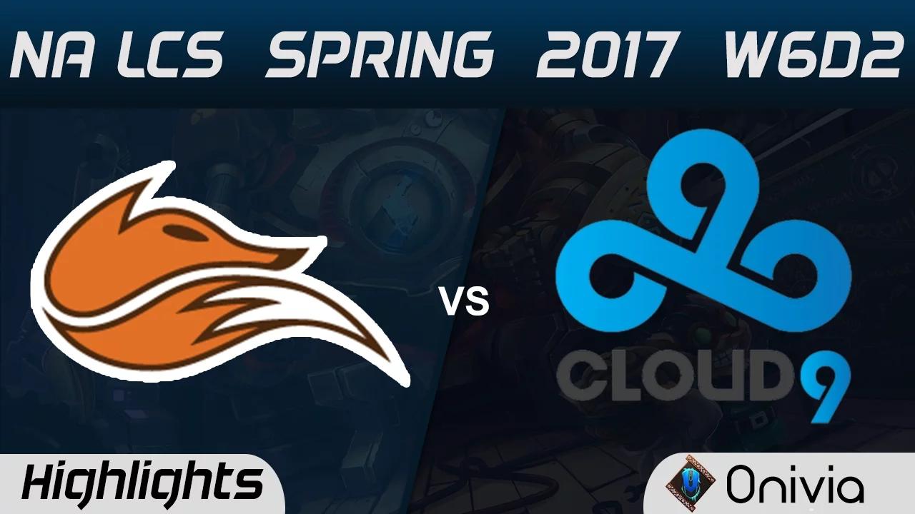 FOX vs C9 Highlights Game 1 NA LCS Spring 2017 W6D2 Echo Fox vs Cloud9 thumbnail