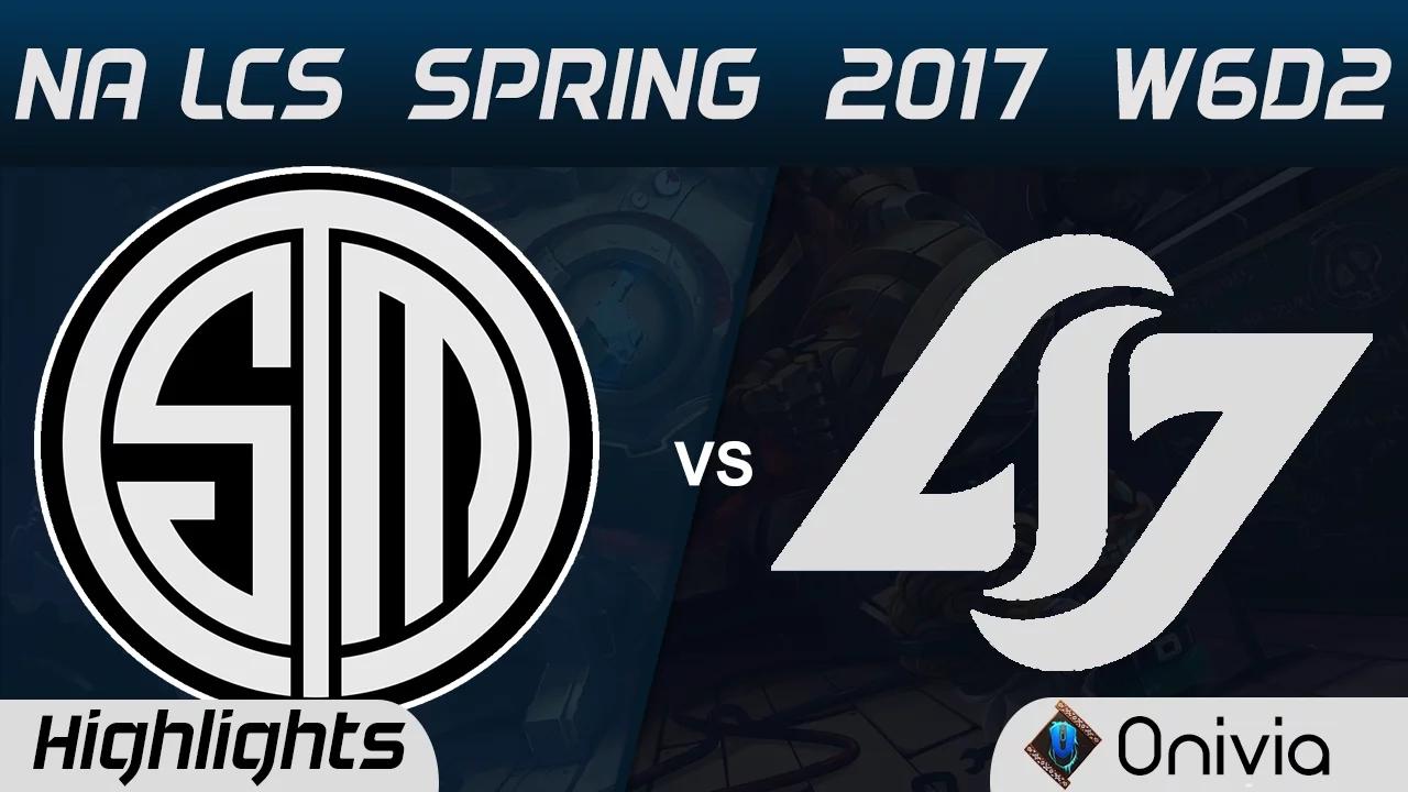 TSM vs CLG Highlights Game 2 NA LCS Spring 2017 W6D2 Team Solo Mid vs Counter Logic Gaming thumbnail