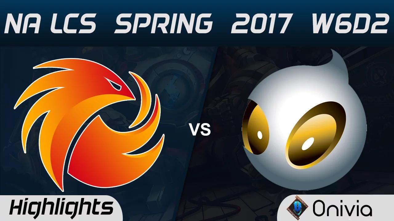 P1 vs DIG Highlights Game 2 NA LCS Spring 2017 W6D2 Phoenix1 vs Dignitas thumbnail