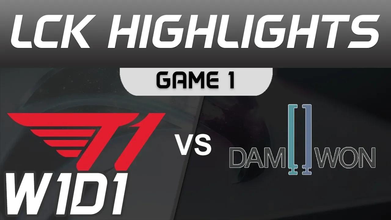 T1 vs DWG Highlights Game 1 LCK Spring 2020 T1 vs DAMWON Gaming LCK Highlights 2020 by Onivia thumbnail