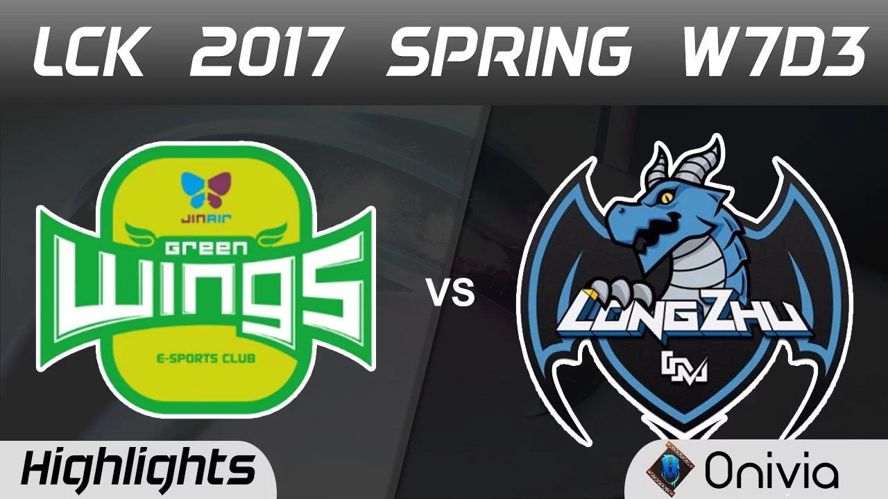 JAG vs LZ Highlights Game 2 LCK Spring 2017 W7D3 Jin Air Green Wings vs Longzhu Gaming thumbnail