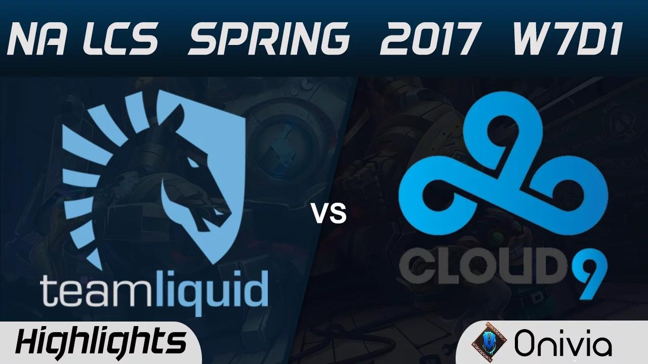 TL vs C9 Highlights Game 1 NA LCS Spring 2017 W7D1 Team Liquid vs Cloud9 thumbnail