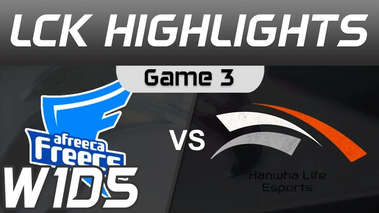 AF vs HLE Highlights Game 3 LCK Spring 2020 W1D5 Afreeca Freecs vs Hanwha Life Esports LCK Highlight thumbnail