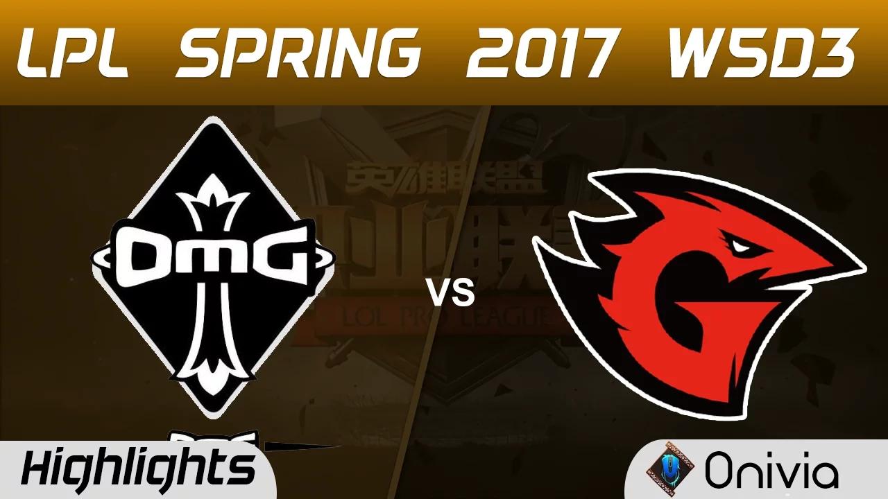 OMG vs GT Highlights Game 2 LPL Spring 2017 W5D3  OMG vs Game Talents thumbnail