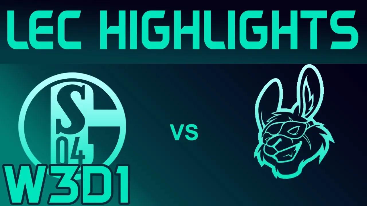 S04 vs MSF Highlights LEC Spring 2020 W3D1 FC Schalke 04 vs Misfits Gaming LEC Highlights 2020 by On thumbnail