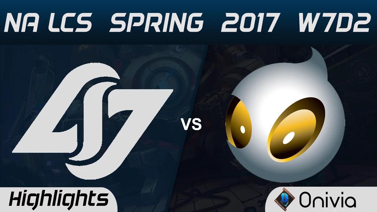 CLG vs DIG Highlights Game 2 NA LCS Spring 2017 W7D2 Counter Logic Gaming vs Dignitas thumbnail